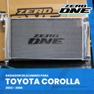 ZEROONE RADIADOR TOYOTA COROLLA E120 02-08 42MM
