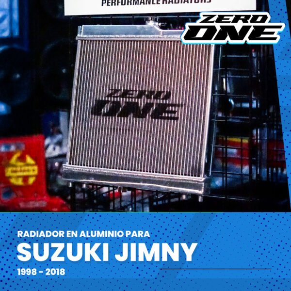 ZEROONE RADIADOR SUZUKI JIMNY 98-18 42MM