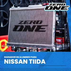 ZEROONE RADIADOR NISSAN TIIDA 06-11 34MM AT