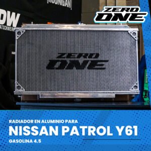 ZEROONE RADIADOR NISSAN PATROL Y61 4.5 GASOLINA