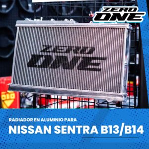 ZEROONE RADIADOR NISSAN SENTRA B13 B14 42MM