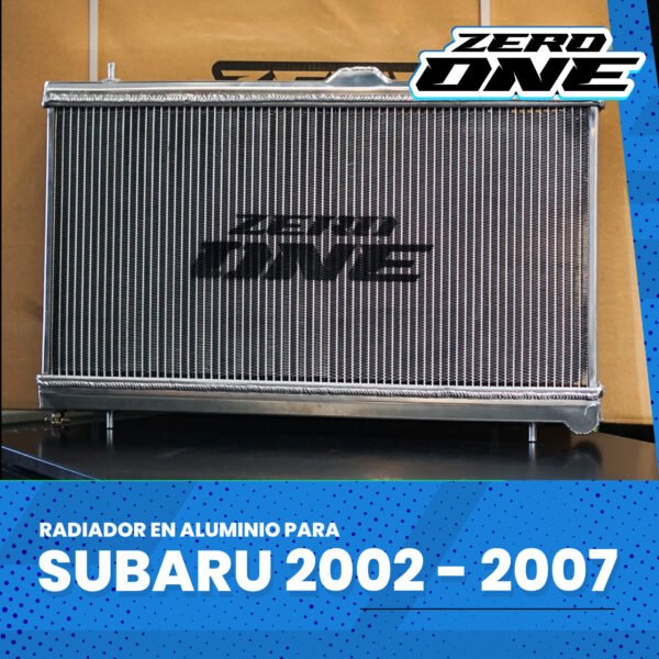 ZEROONE RADIADOR SUBARU IMPREZA WRX/STI GDB 02-07