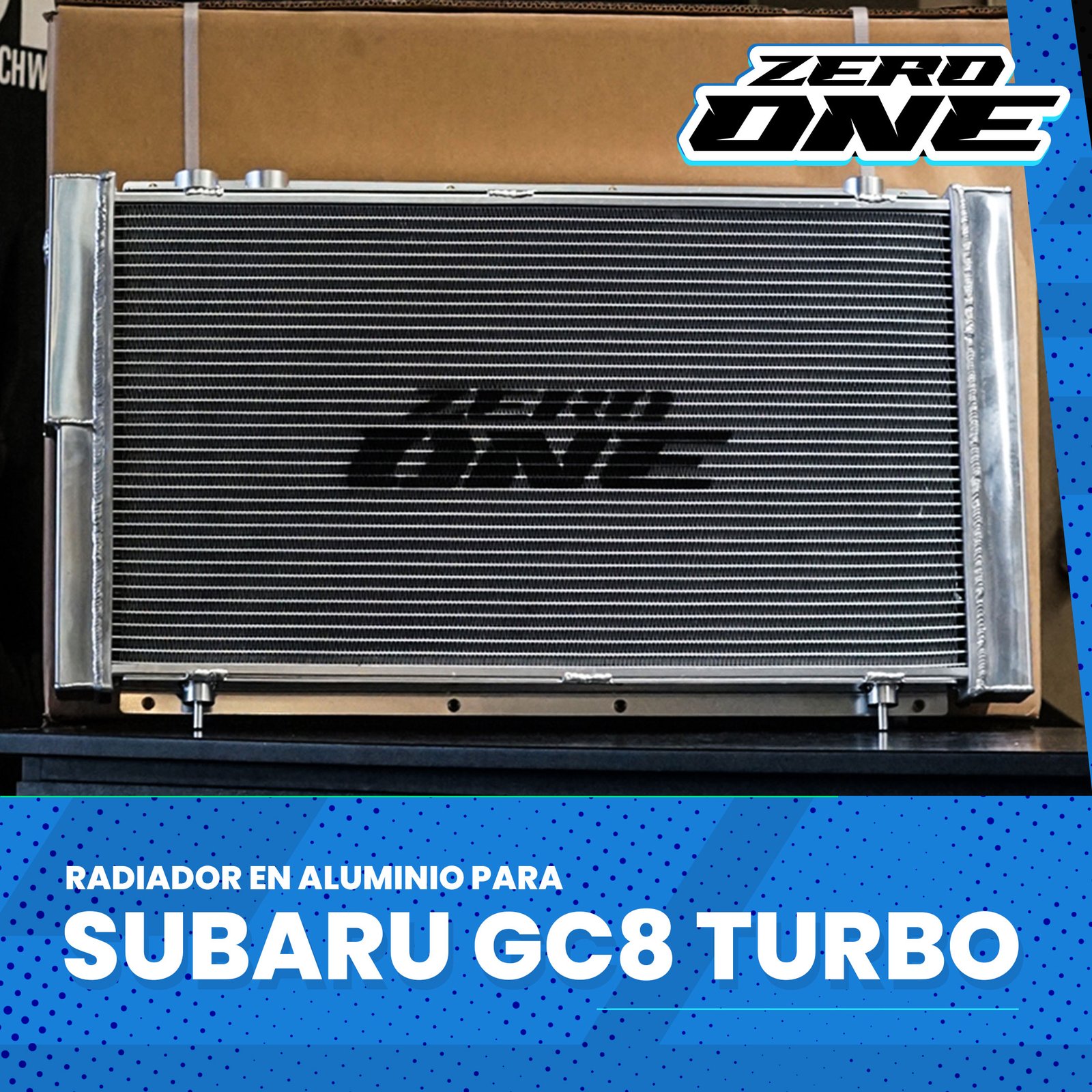 ZEROONE RADIADOR SUBARU IMPREZA WRX/STI GC8