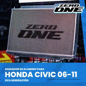 ZEROONE RADIADOR HONDA CIVIC 06-011 42MM