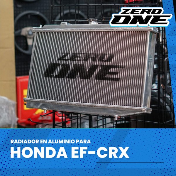 ZEROONE RADIADOR HONDA CIVIC 88-91 42MM