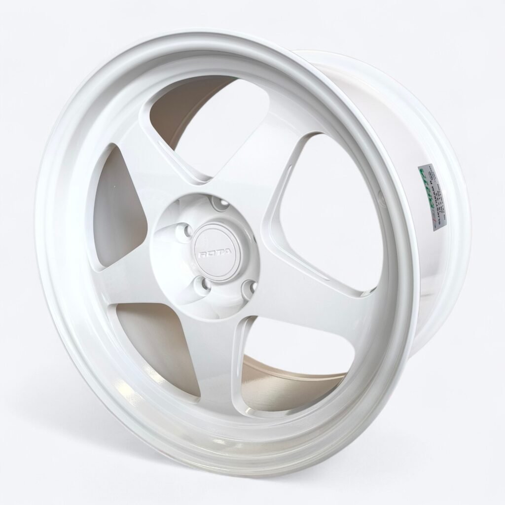 ROTA SLIPSTREAM-R 18X9.5 ET+40 5X120 64.1 WHITE