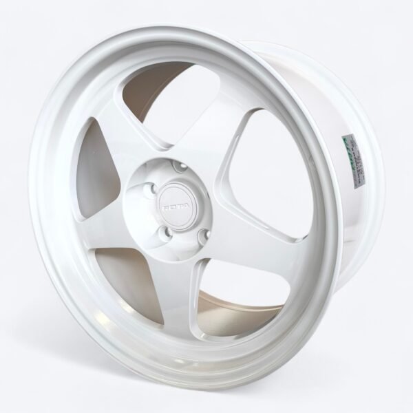 ROTA SLIPSTREAM-R 18X9.5 ET+40 5X120 64.1 WHITE